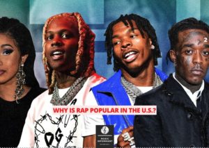 Why is rap popular in The U.S.?