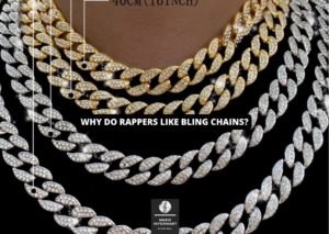 Why do rappers like bling chains?